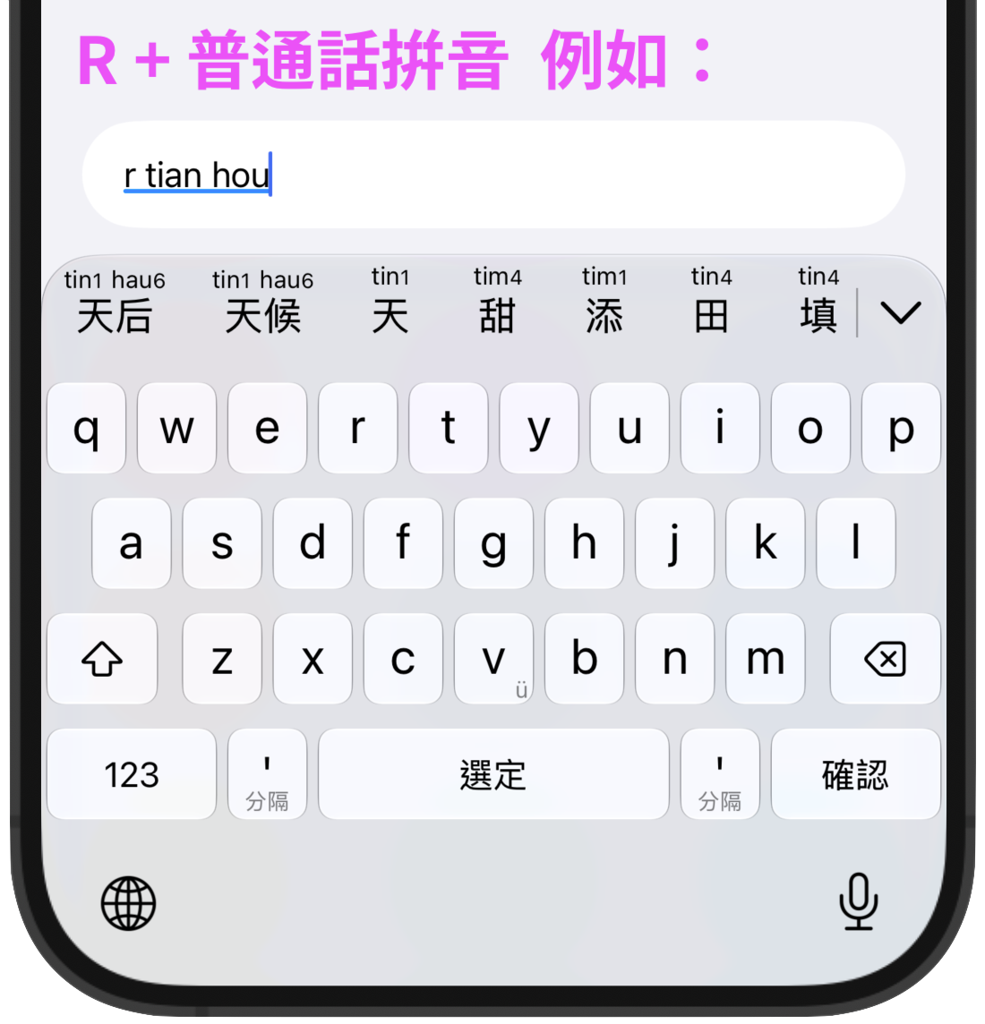 Pinyin reverse lookup